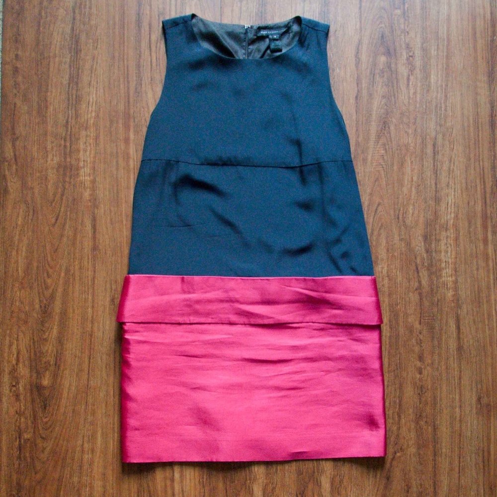 Marc by Marc Jacobs Navy & Pink Color Block Dress